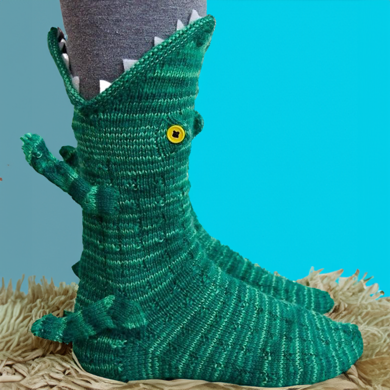 ZOE'S CROCODILE SOCKS