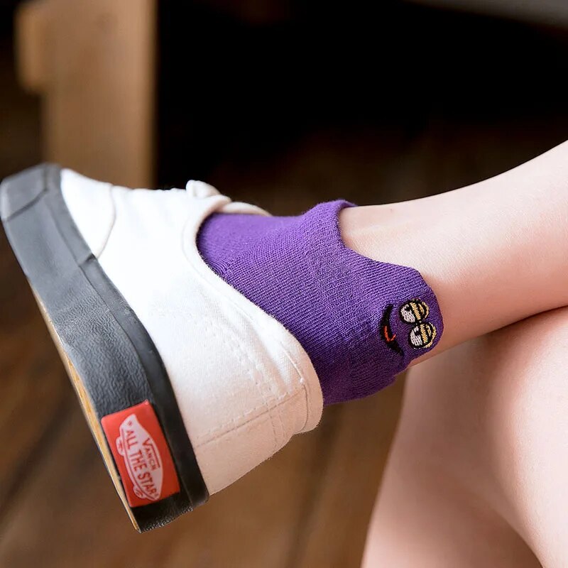 ZOE'S FUNNY FACE SOCKS (6 PACK)