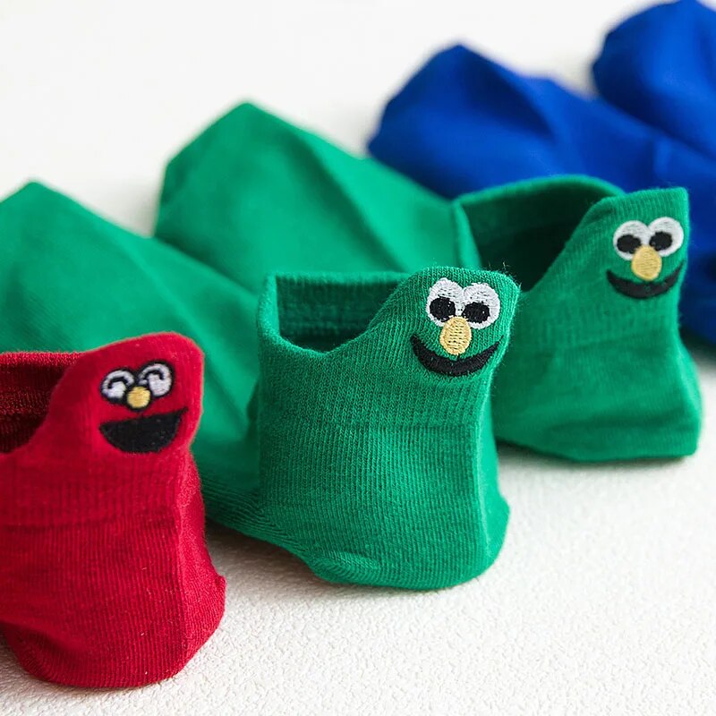 ZOE'S FUNNY FACE SOCKS (6 PACK)